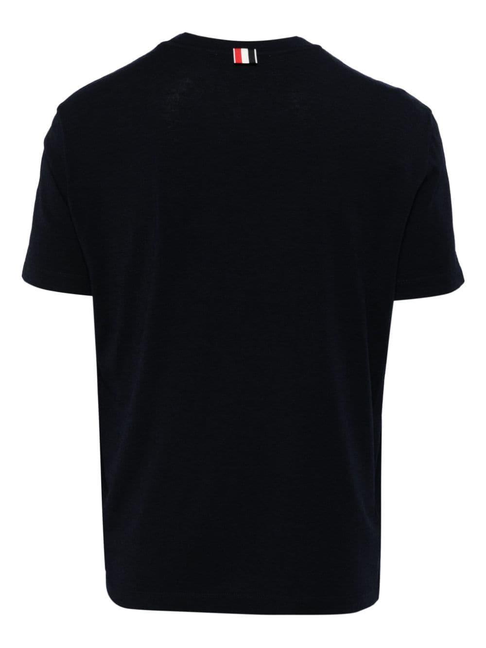 4-bar T-shirt In Blue Product Image