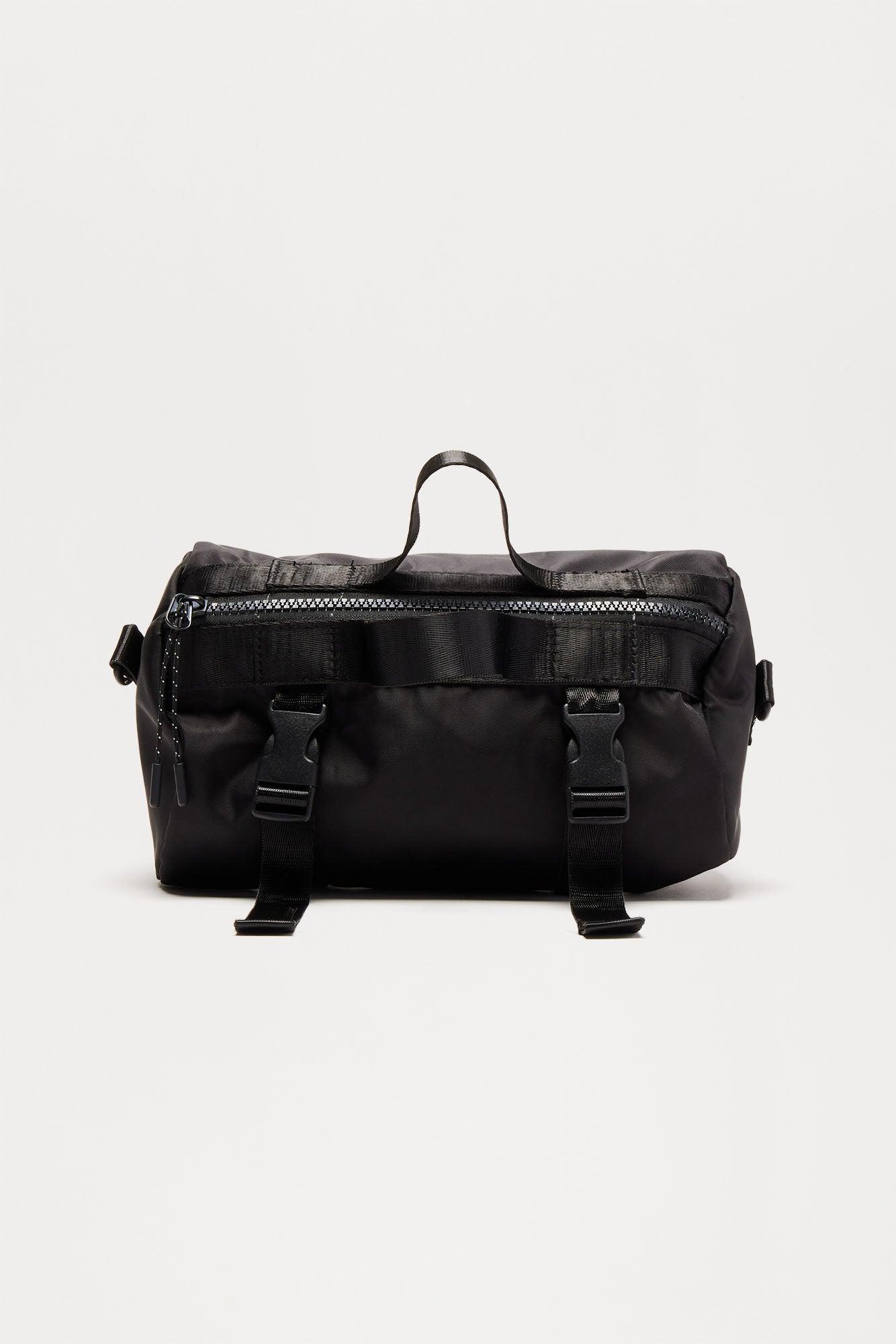 Mini Duffle Crossbody Bag - Black Product Image