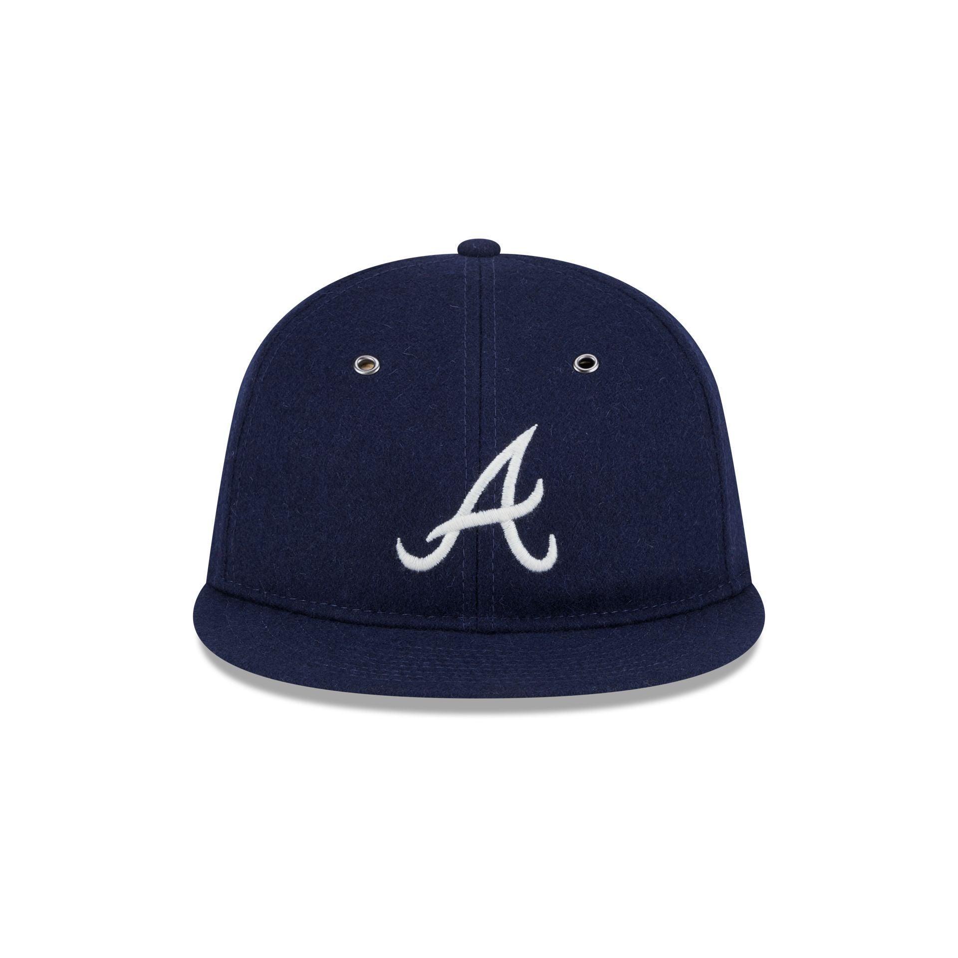 Atlanta Braves Wool Retro Crown 9FIFTY Adjustable Hat Male Product Image