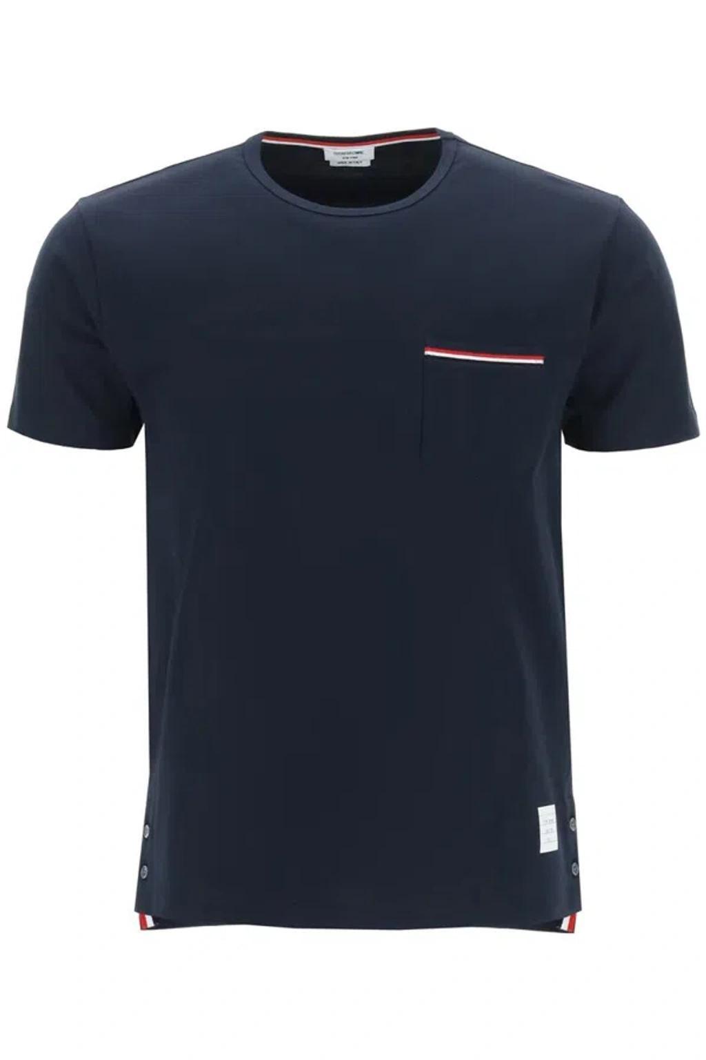 Navy Pocket T-shirt In Blue Product Image