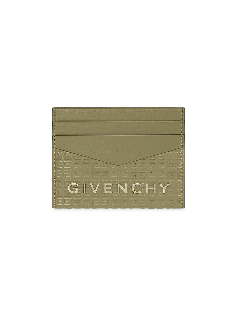 Mens Plage Card Holder in Micro 4G Leather Product Image