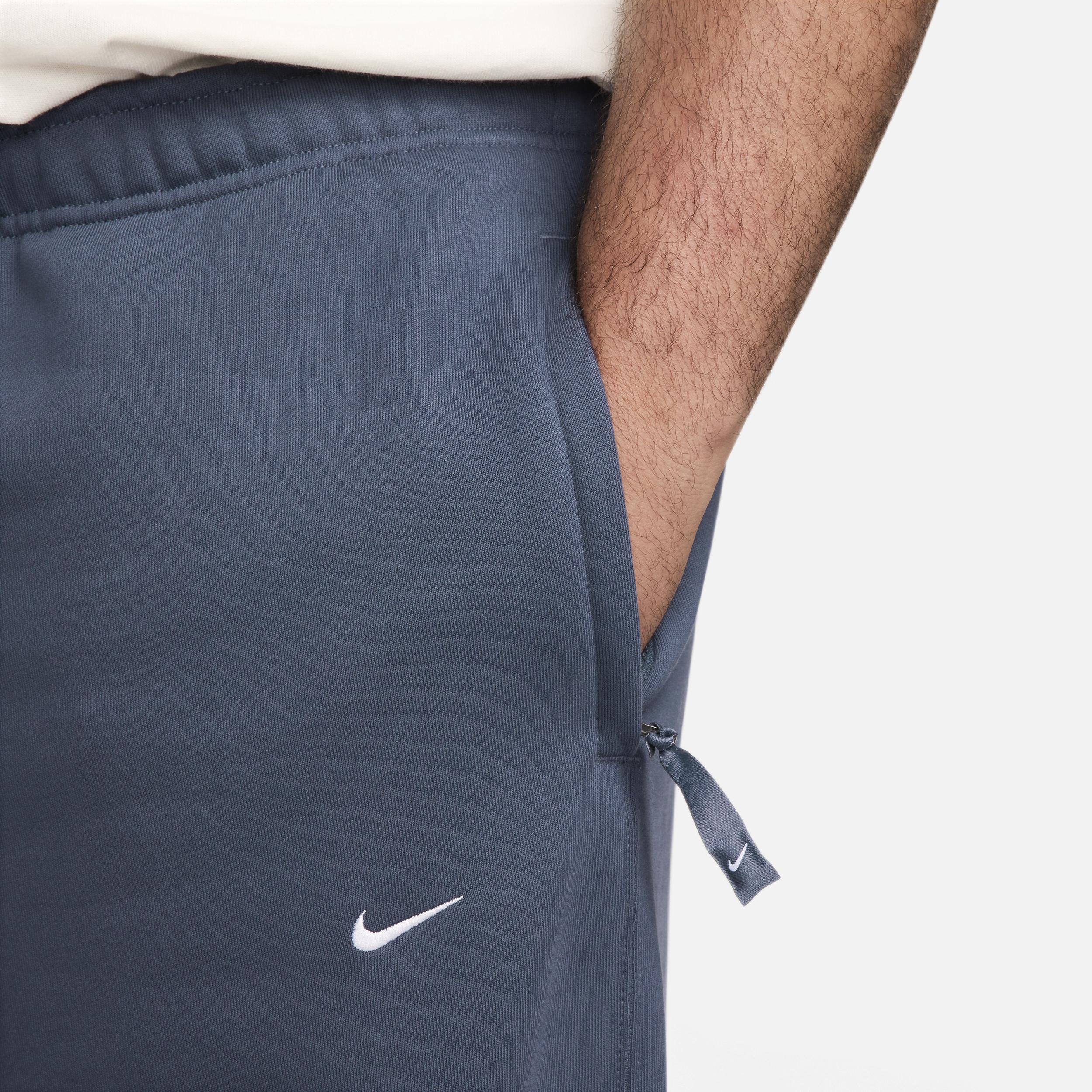 Nike Solo Swoosh Men's Open-Hem Fleece Pants Product Image