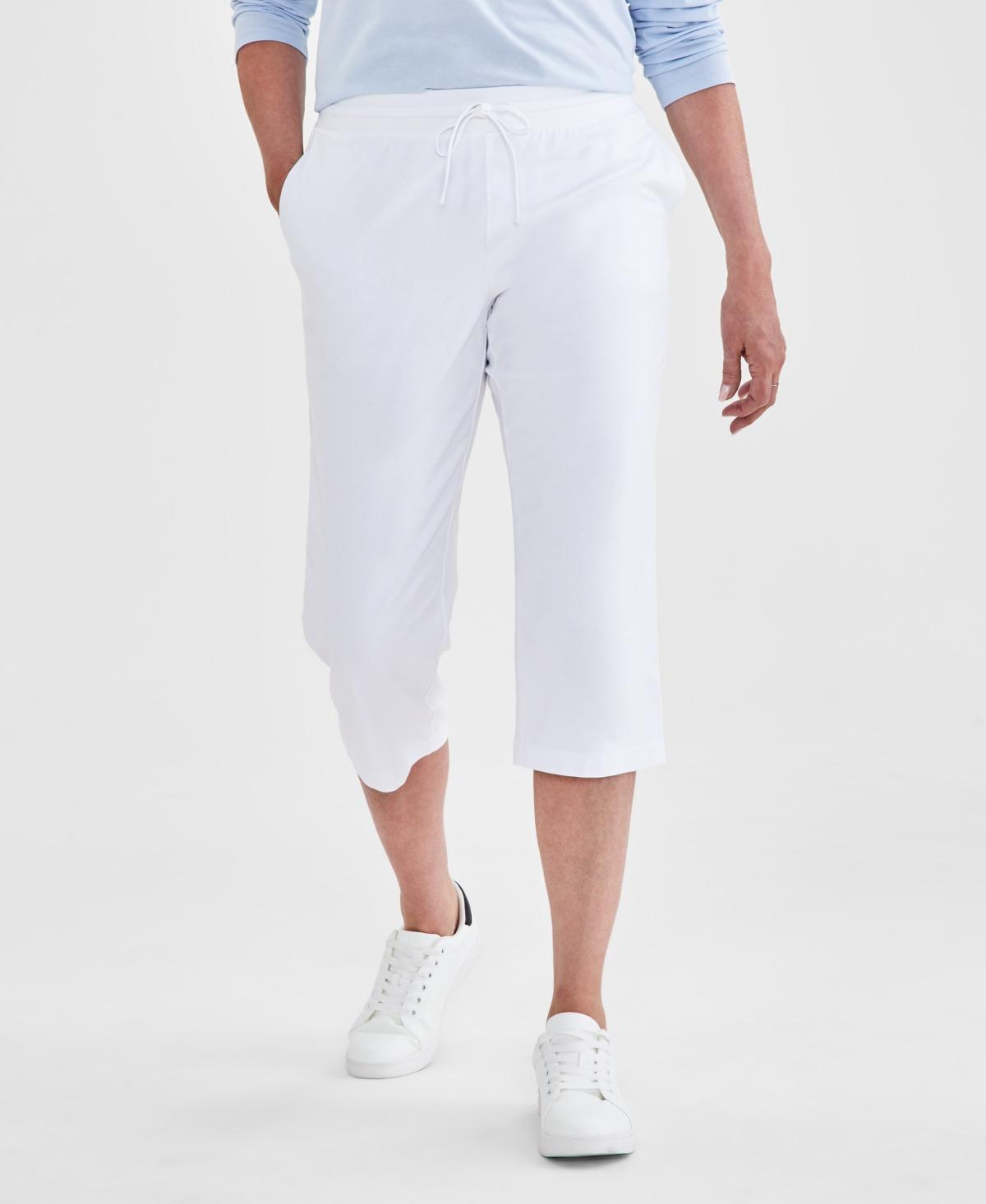 Style & Co Womens Mid Rise Capri Sweatpants, Created for Macys Product Image