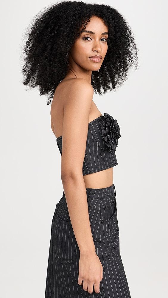 AFRM Kiko Rosette Bandeau Top | Shopbop Product Image