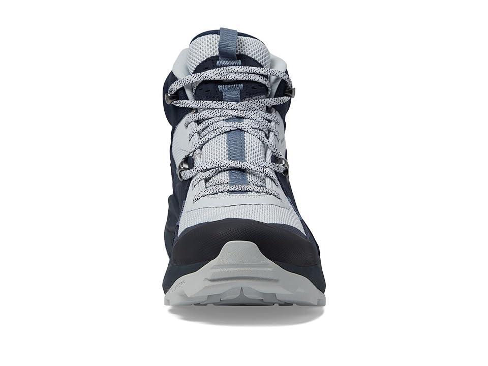 Salomon Elixir Mid GORE-TEX(r) (Carbon/Pearl Blue/Flint Stone) Women's Boots Product Image