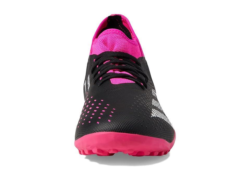 adidas Predator Accuracy.3 Turf White/Team Shock Pink) Shoes Product Image