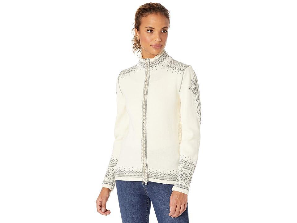 Dale of Norway 140th Anniversary Feminine Jacket (Black/Off-White/Smoke) Women's Clothing Product Image