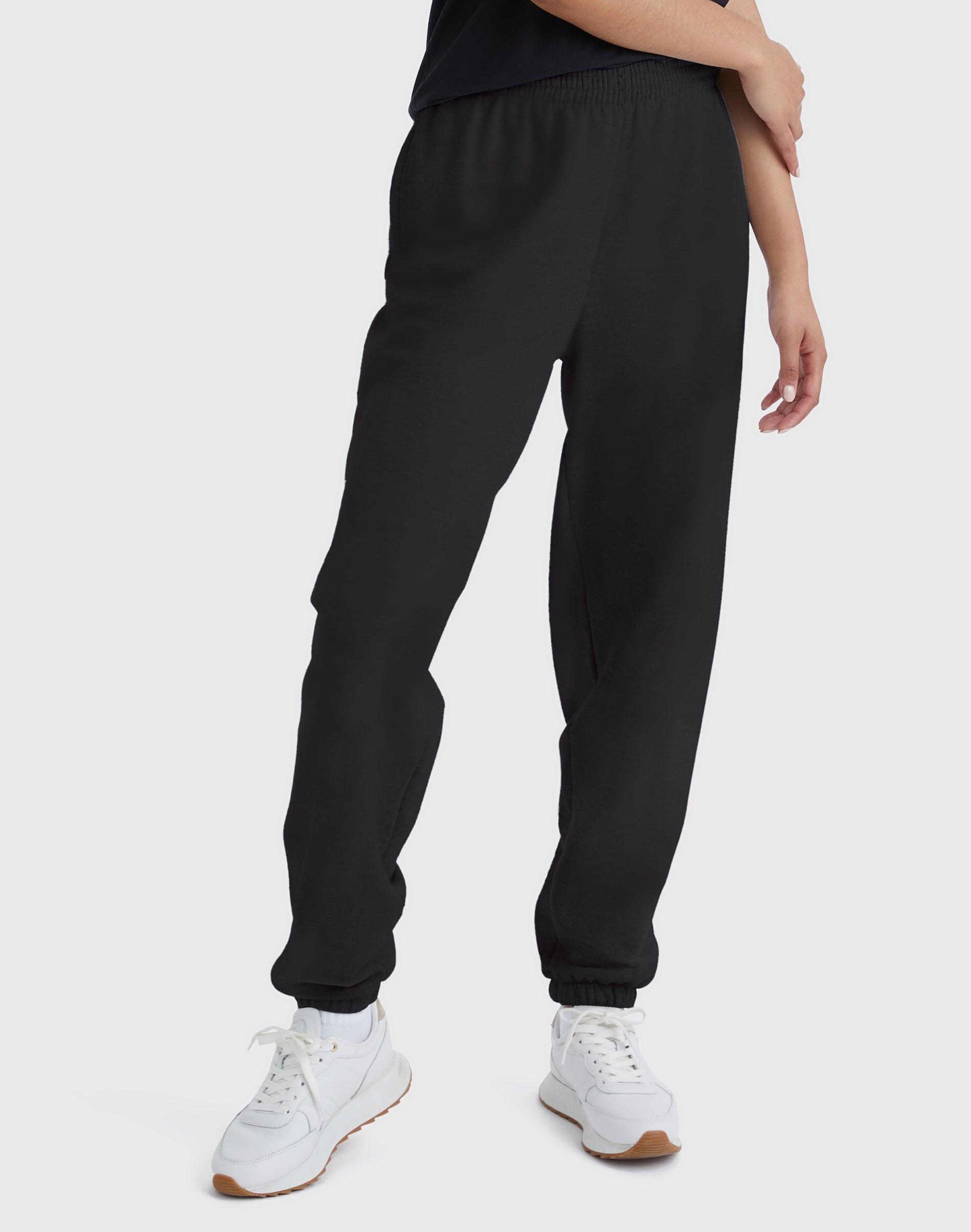 Womens Hanes Originals Fleece Jogger Pants Product Image