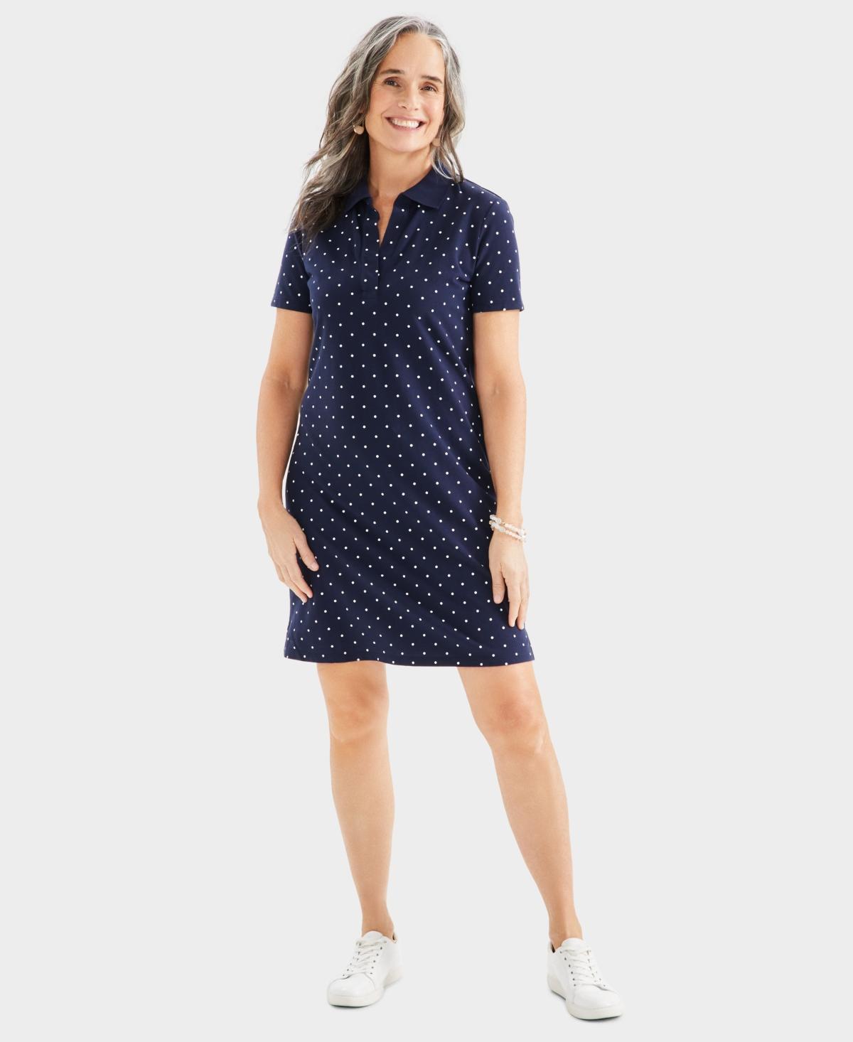 Style & Co Womens Cotton Polo Dress, Created for Macys Product Image