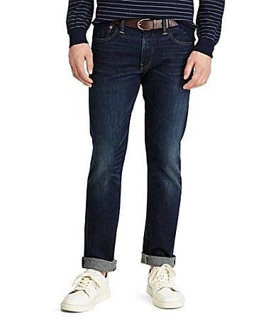 Polo Ralph Lauren Varick Slim Straight Leg Jeans Product Image