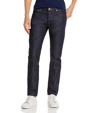 A.P.C. Petit New Standard Straight Leg Jean in Indigo - Denim Dark. Size 36 (also in ). Product Image