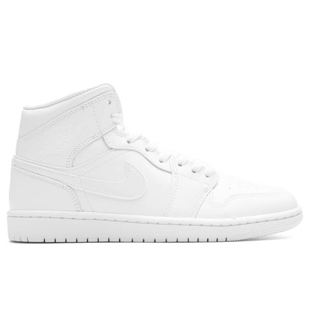 Air Jordan 1 Mid Women's - White Female Product Image