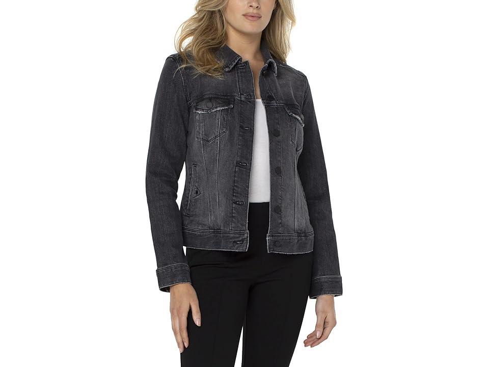 Liverpool Classic Jean Jacket (Arrowrock) Women's Coat Product Image