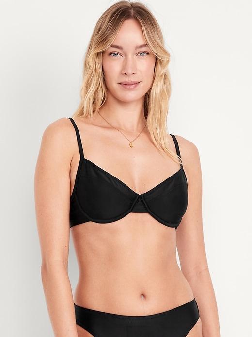 Underwire Balconette Swim Top Product Image