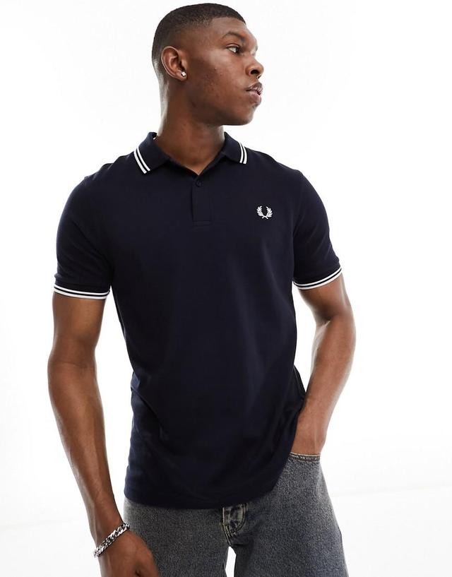 Fred Perry twin tipped logo polo Product Image