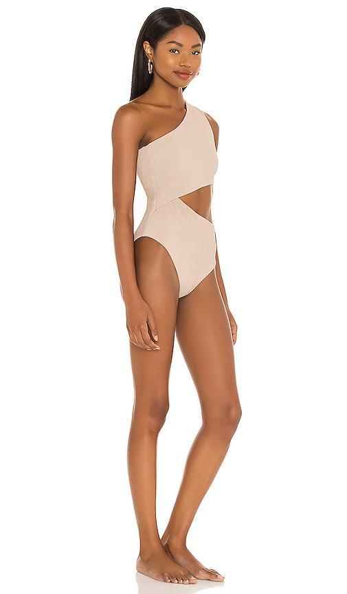 Beach Riot Celine Cutout One-Shoulder One-Piece Swimsuit Product Image