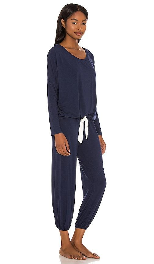 eberjey Gisele Slouchy Set in Black. Product Image