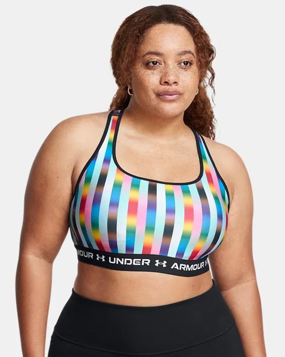 Women's UA Crossback Mid Pride Sports Bra Product Image