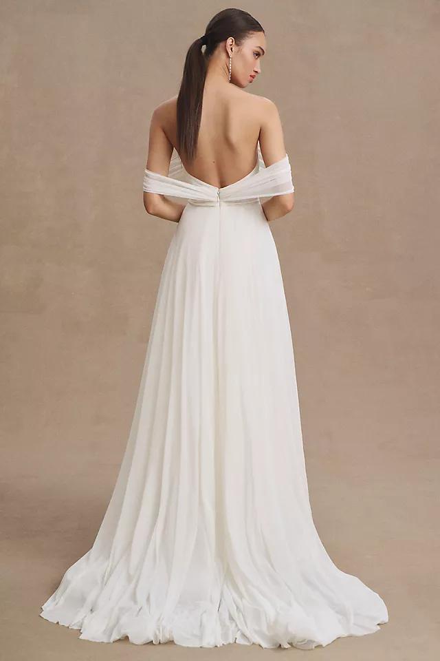 Wtoo by Watters Cinda Off-The-Shoulder Sweetheart A-Line Wedding Gown Product Image