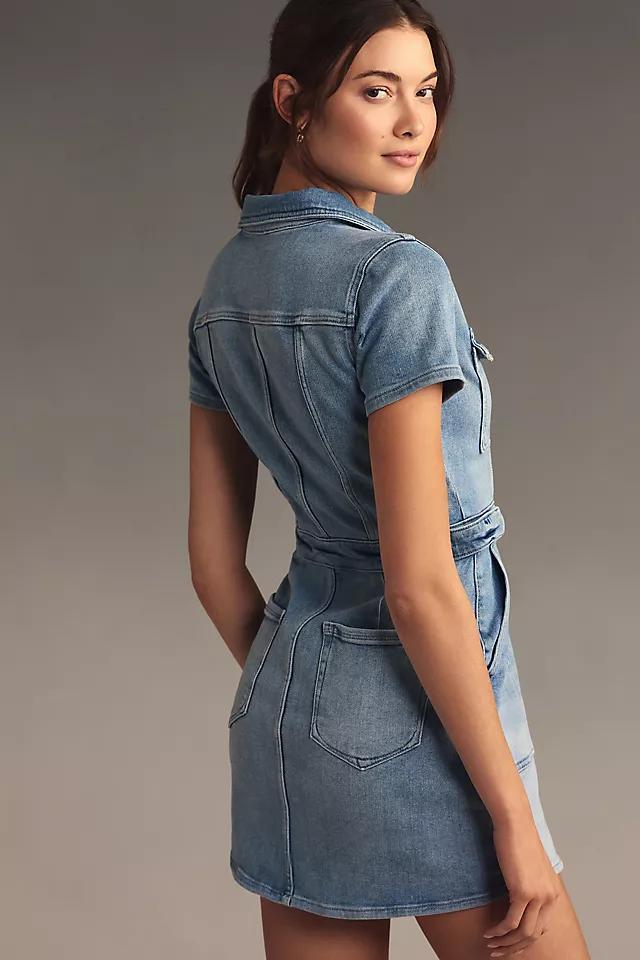 Good American Fit For Success Denim Mini Dress Product Image