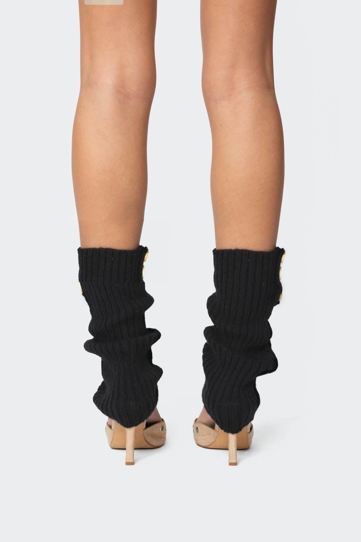 Button Leg Warmers Product Image