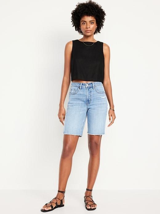 High-Waisted OG Shorts -- 9-inch inseam Product Image