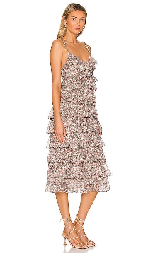 Tularosa Tatum Midi Dress in Julian Floral Size L, XS. Product Image