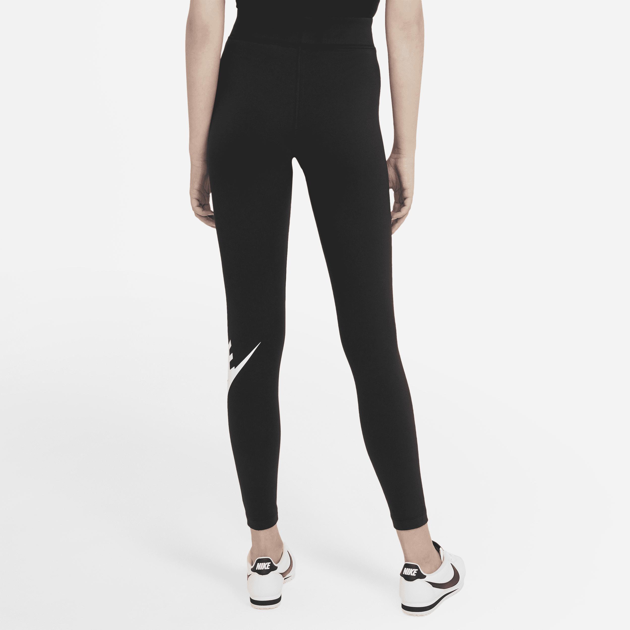 Nike Womens Nike Essential Leggings 2.0 - Womens Black/White Product Image