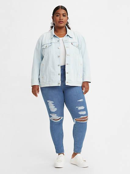 720 High Rise Super Skinny Women's Jeans (Plus Size) Product Image