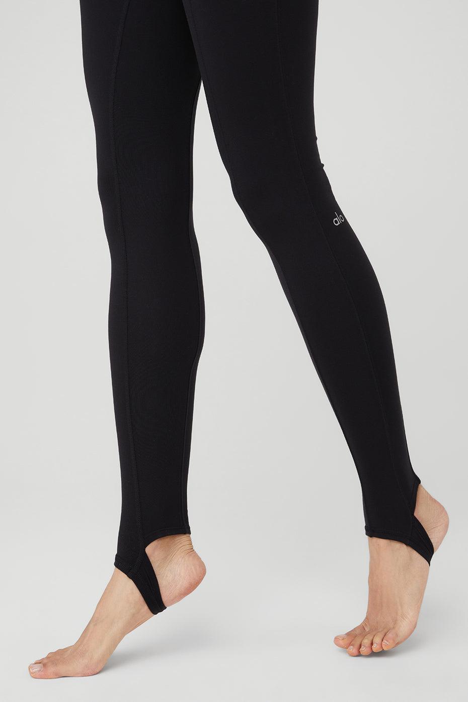 Airbrush High-Waist Enso Legging - Black Female Product Image