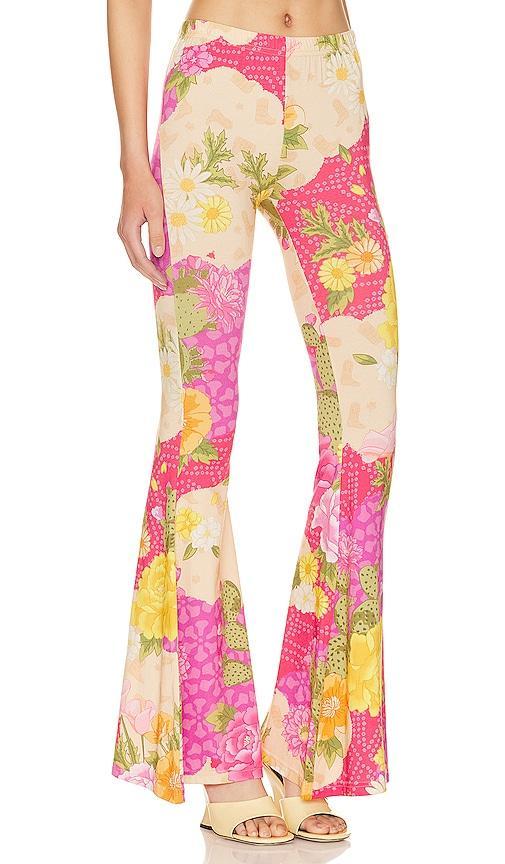 SPELL Joshua Tree Bells Pant in Pink. Product Image