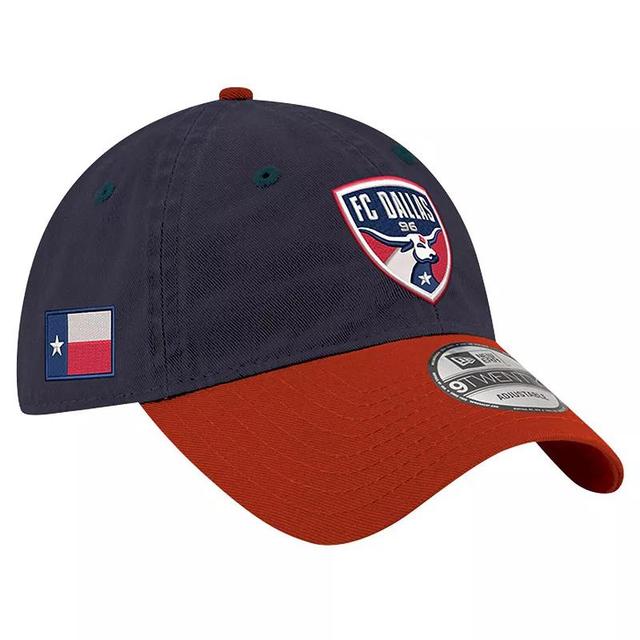 Mens New Era Blue FC Dallas 2024 Jersey Hook 9TWENTY Adjustable Hat Product Image