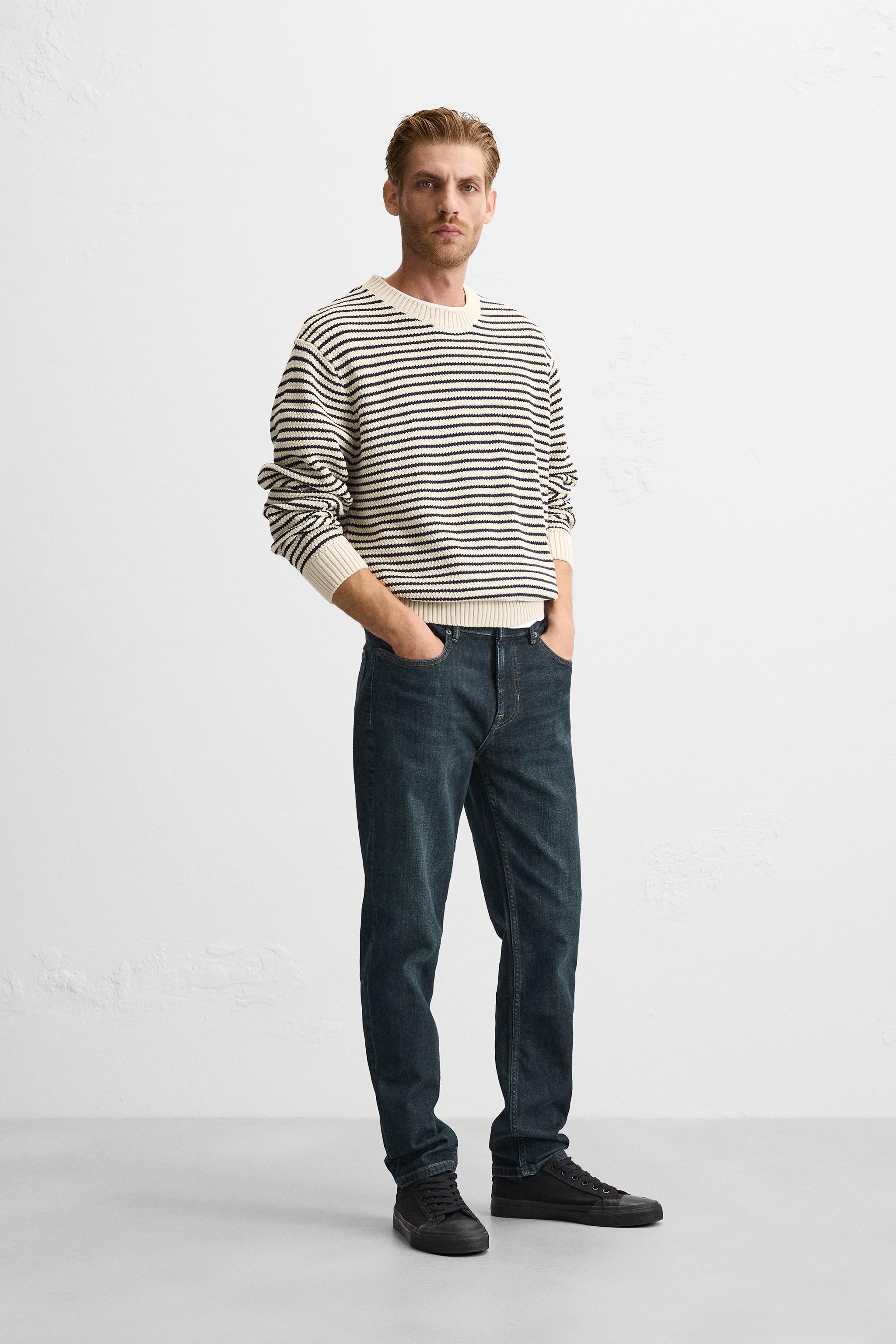 STRIPED JACQUARD SWEATER Product Image