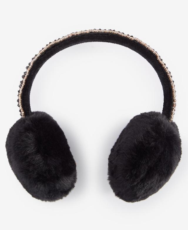 I.n.c. International Concepts Womens Embellished Faux-Fur Earmuffs, Created for Macys Product Image