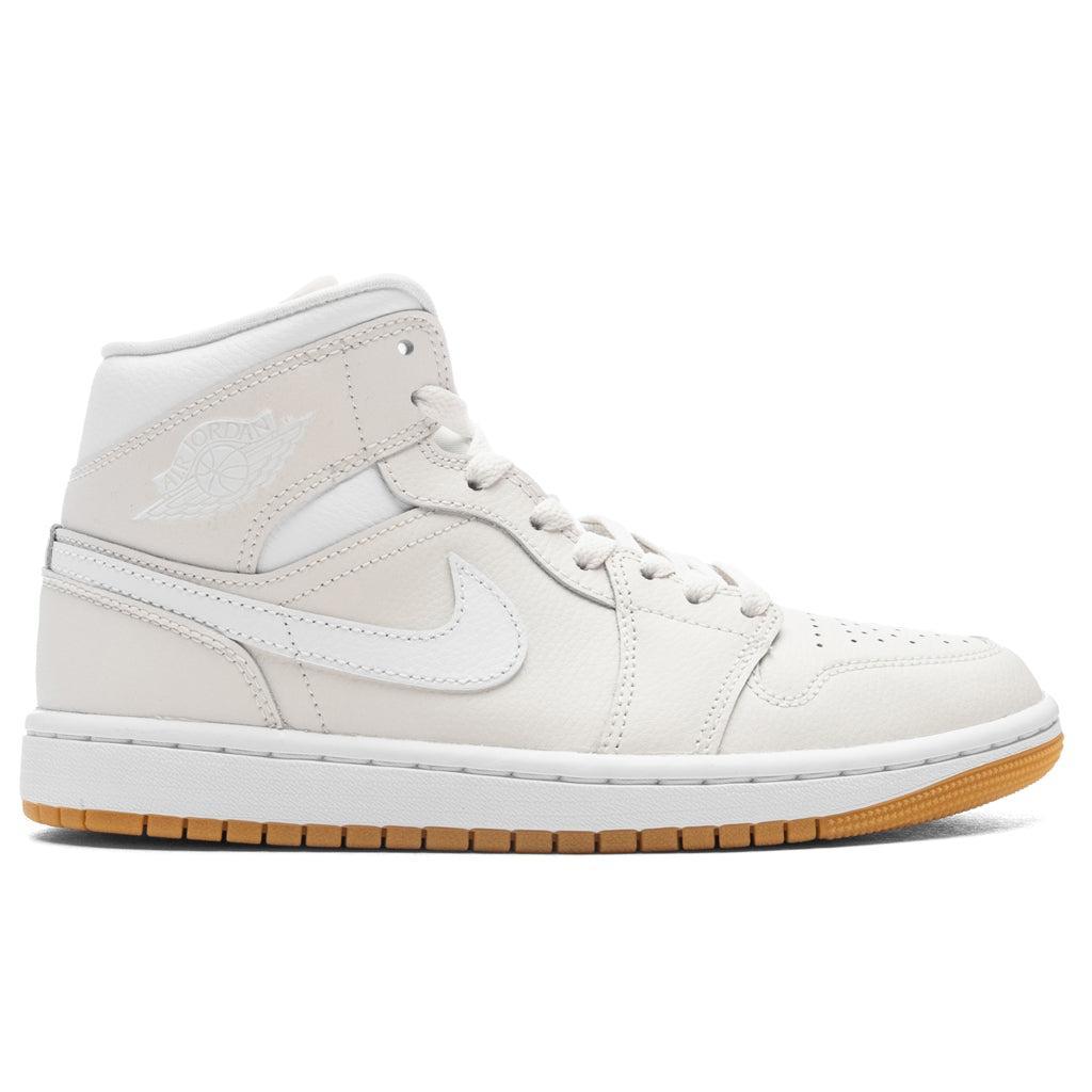 Air Jordan 1 Mid Women's - Phantom/White/Gum Light Female Product Image