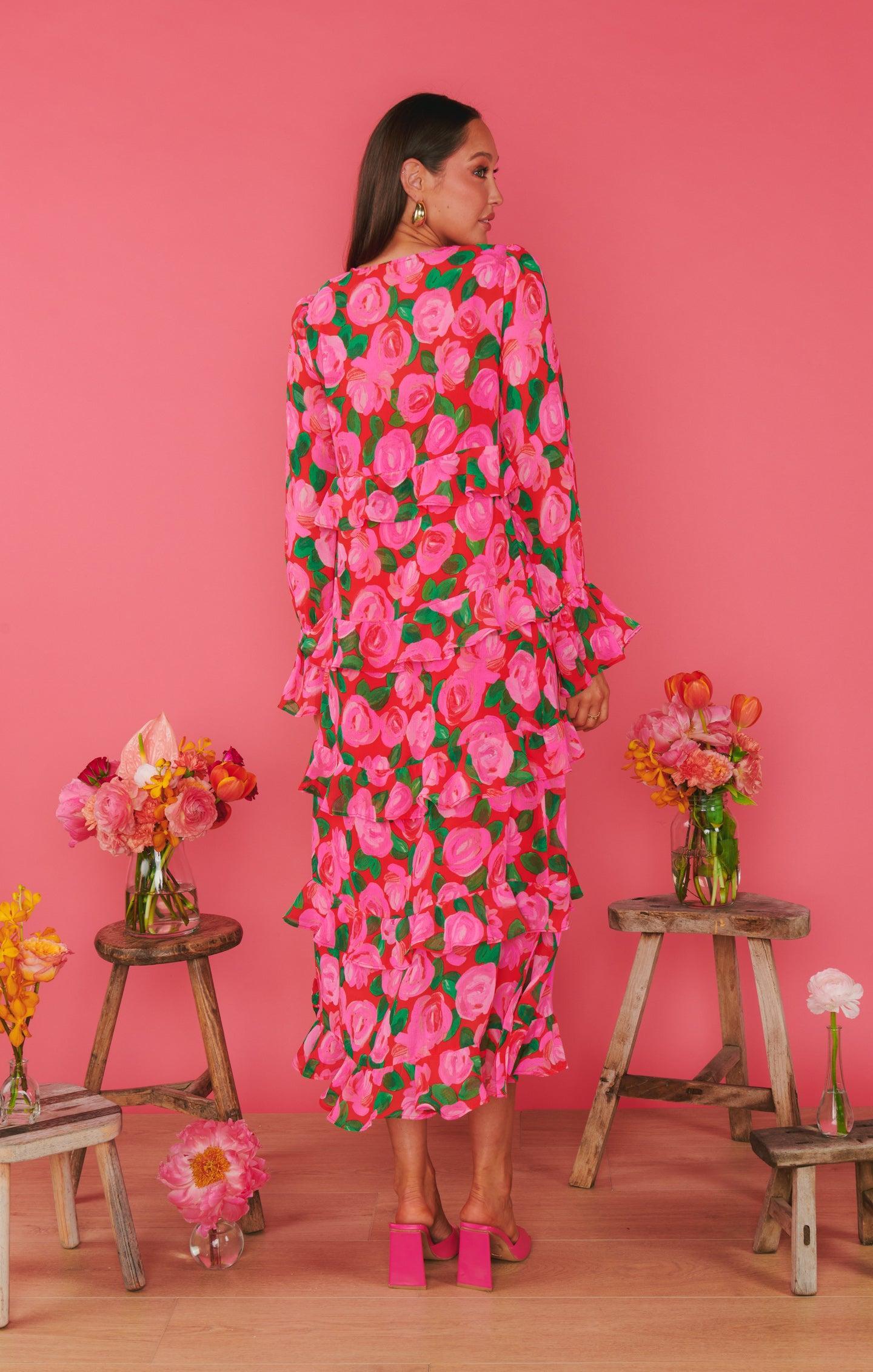 Fleetwood Maxi Dress ~ Rosie Blooms Product Image