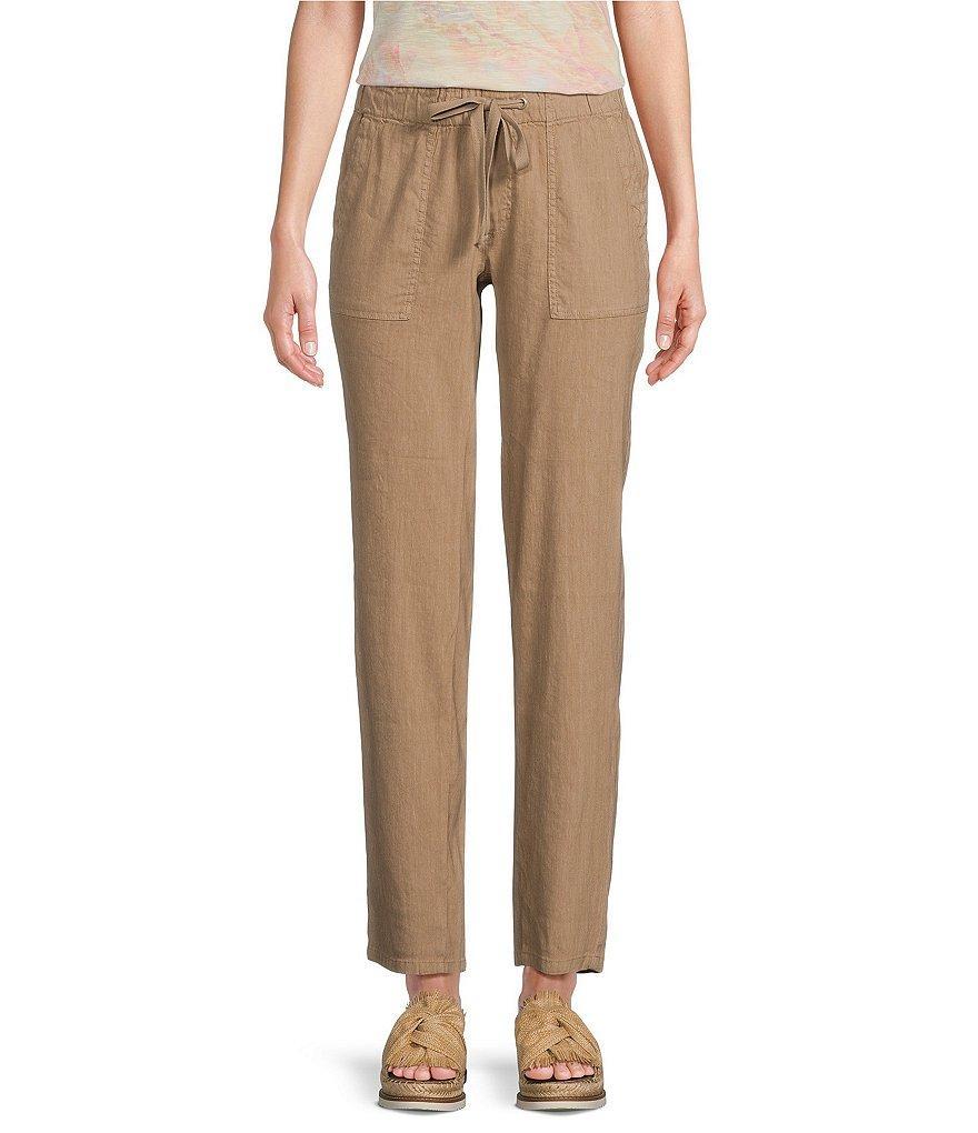 KUT from the Kloth Linen Blend High Rise Straight Leg Pants product image