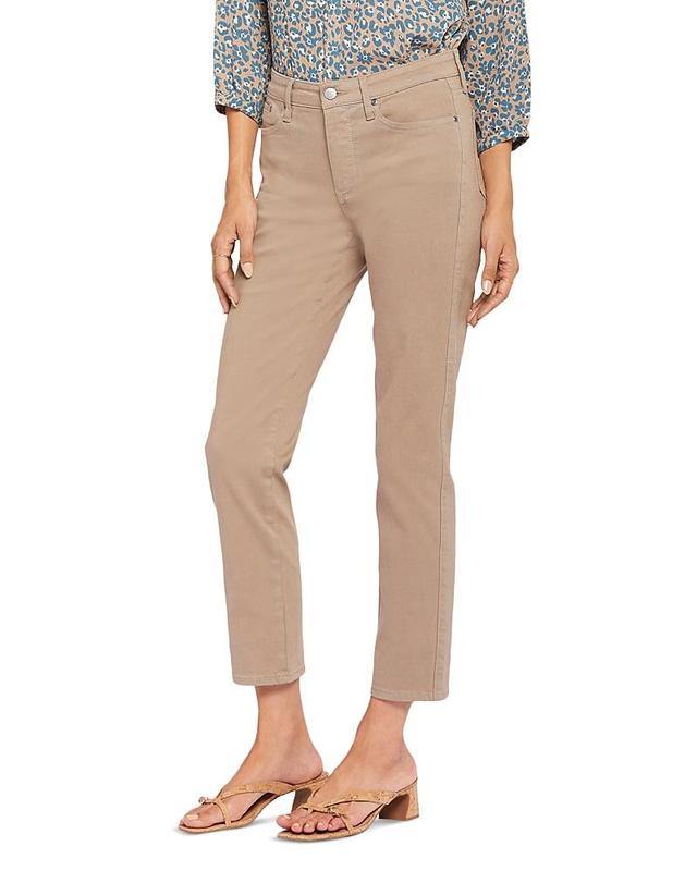 Nydj Stella High Rise Ankle Tapered Jeans in Saddlewood Product Image