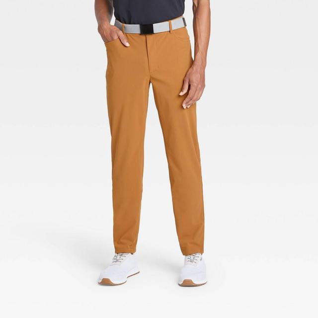 Mens Big & Tall Golf Pants - All In Motion Butterscotch 30x34 Product Image