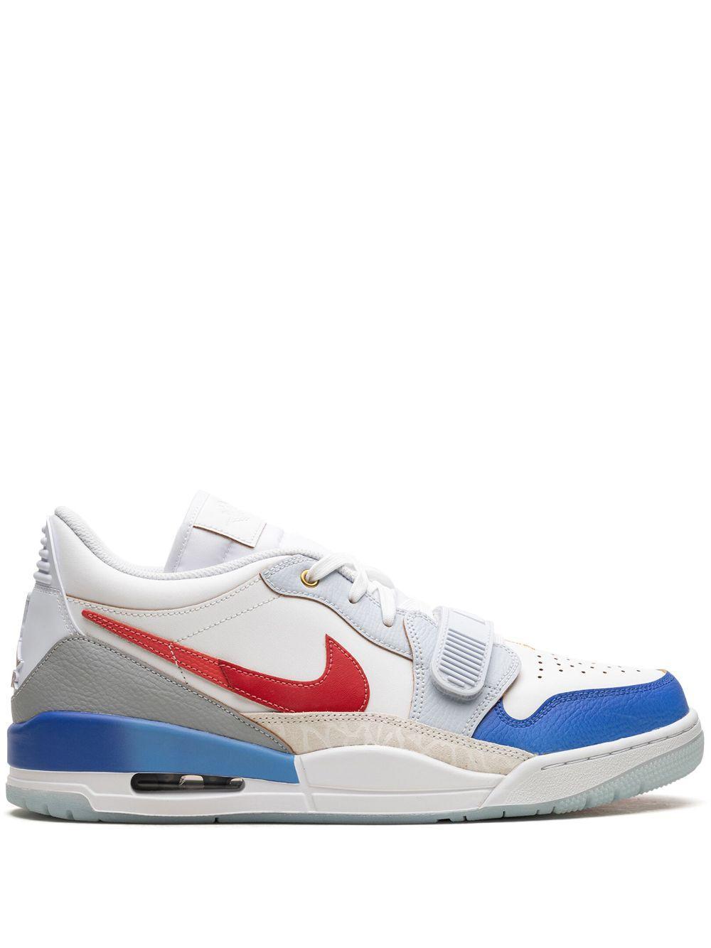 JORDAN Mens  Legacy 312 Low In Grey/red/blue Product Image