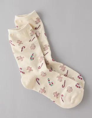 AE Gingerbread Crew Socks Product Image