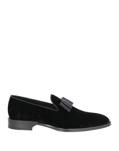 DSQUARED2 Man Loafers Black Size 8 Textile Fibers Product Image