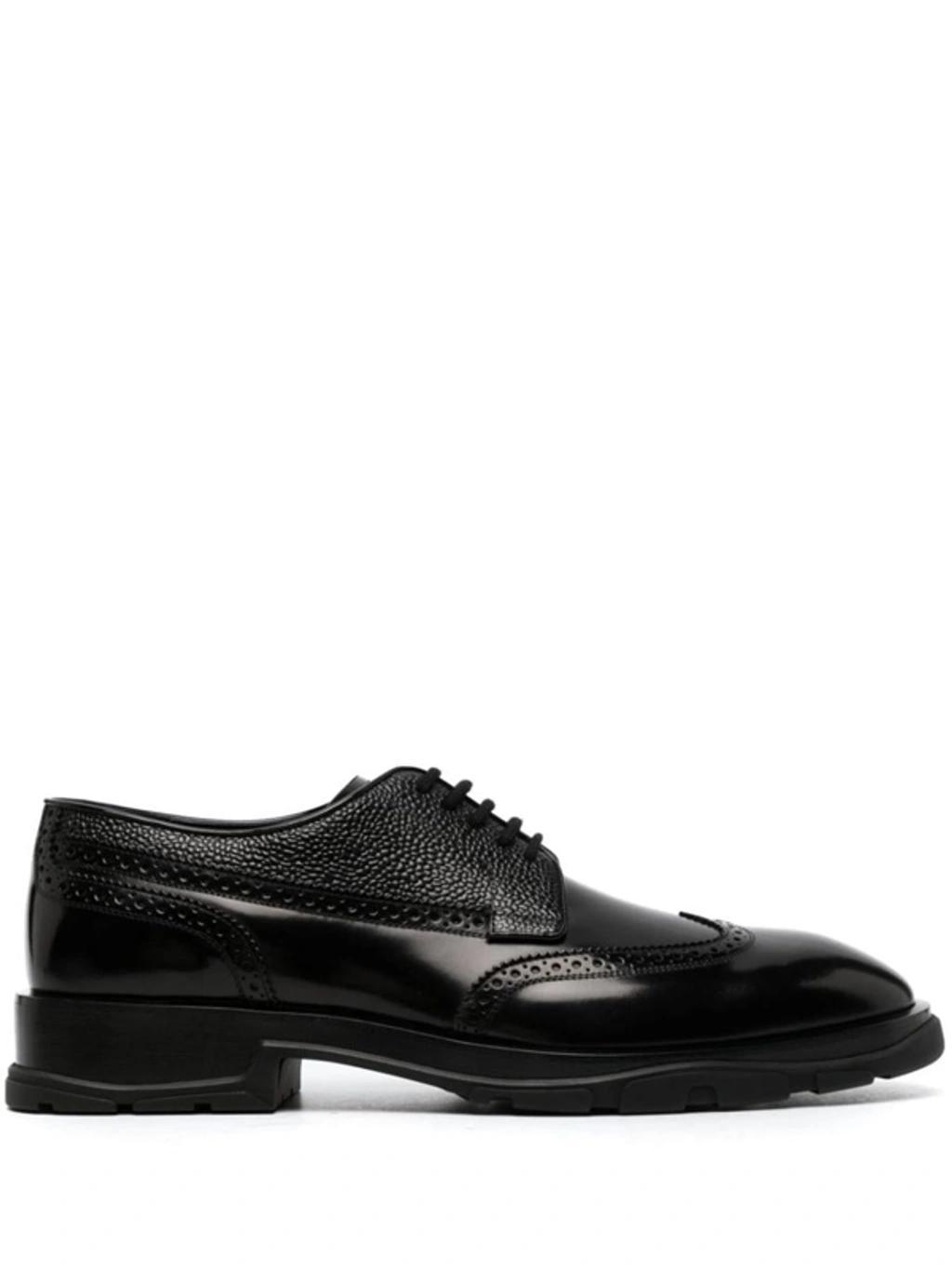 Derby Shoes In Black Product Image