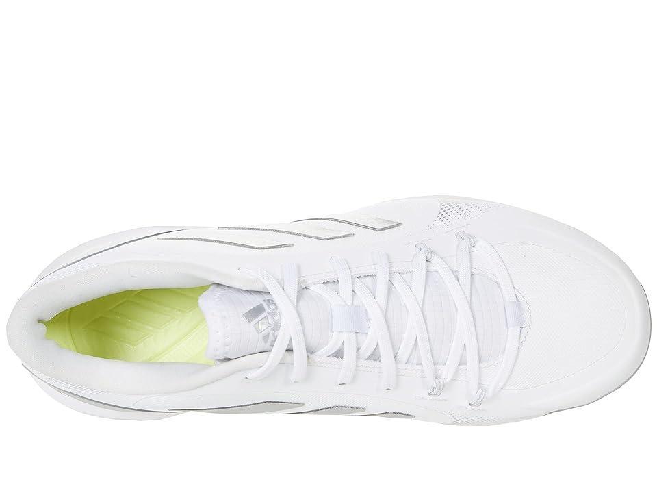 adidas Purehustle 2 Softball (White/Silver Metallic/Silver Metallic) Women's Shoes product image