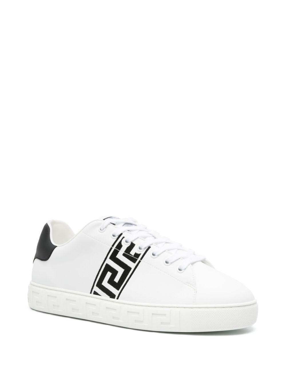 Sneaker Calf Leather In White Product Image