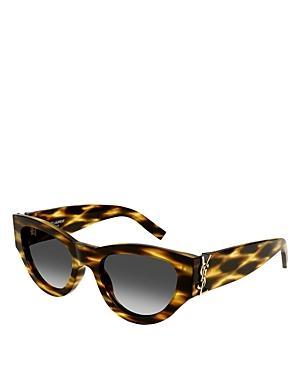 Saint Laurent Monogram Cat Eye Sunglasses, 53mm Product Image