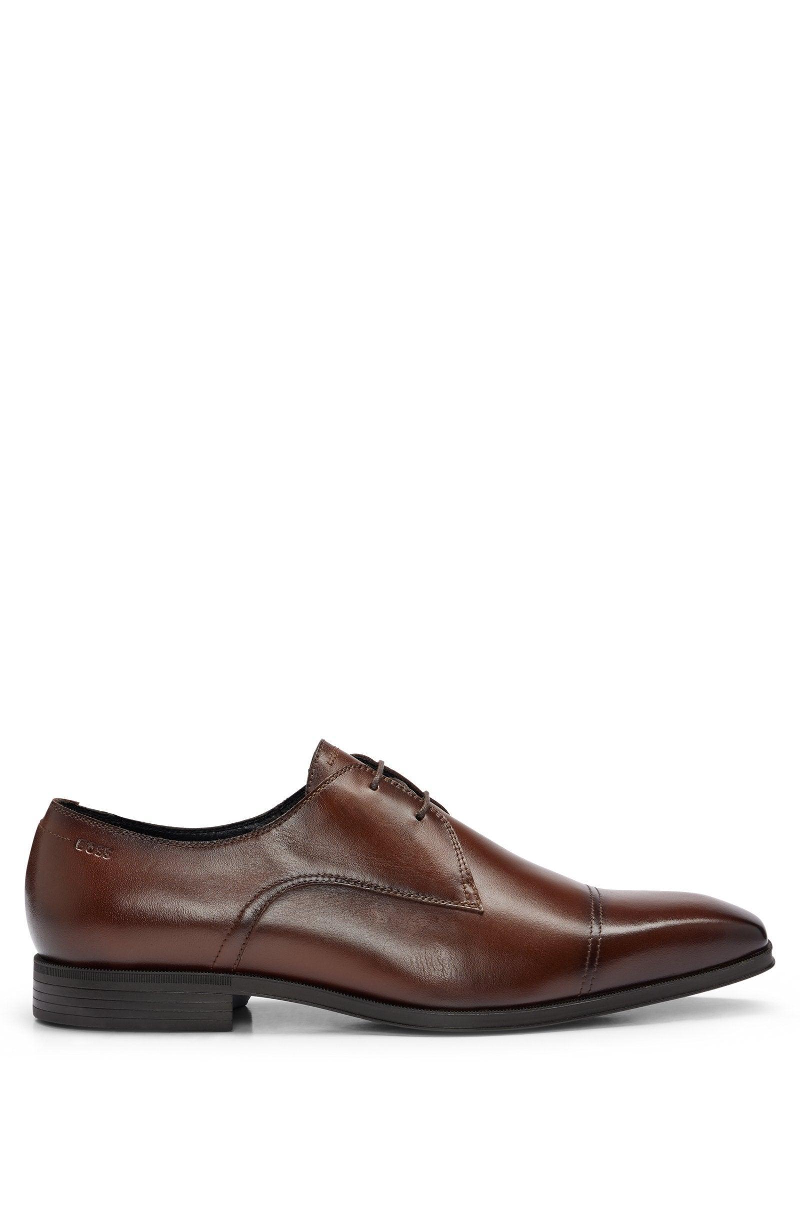 Boss Theon Derby Brown Dress Shoes Male Product Image