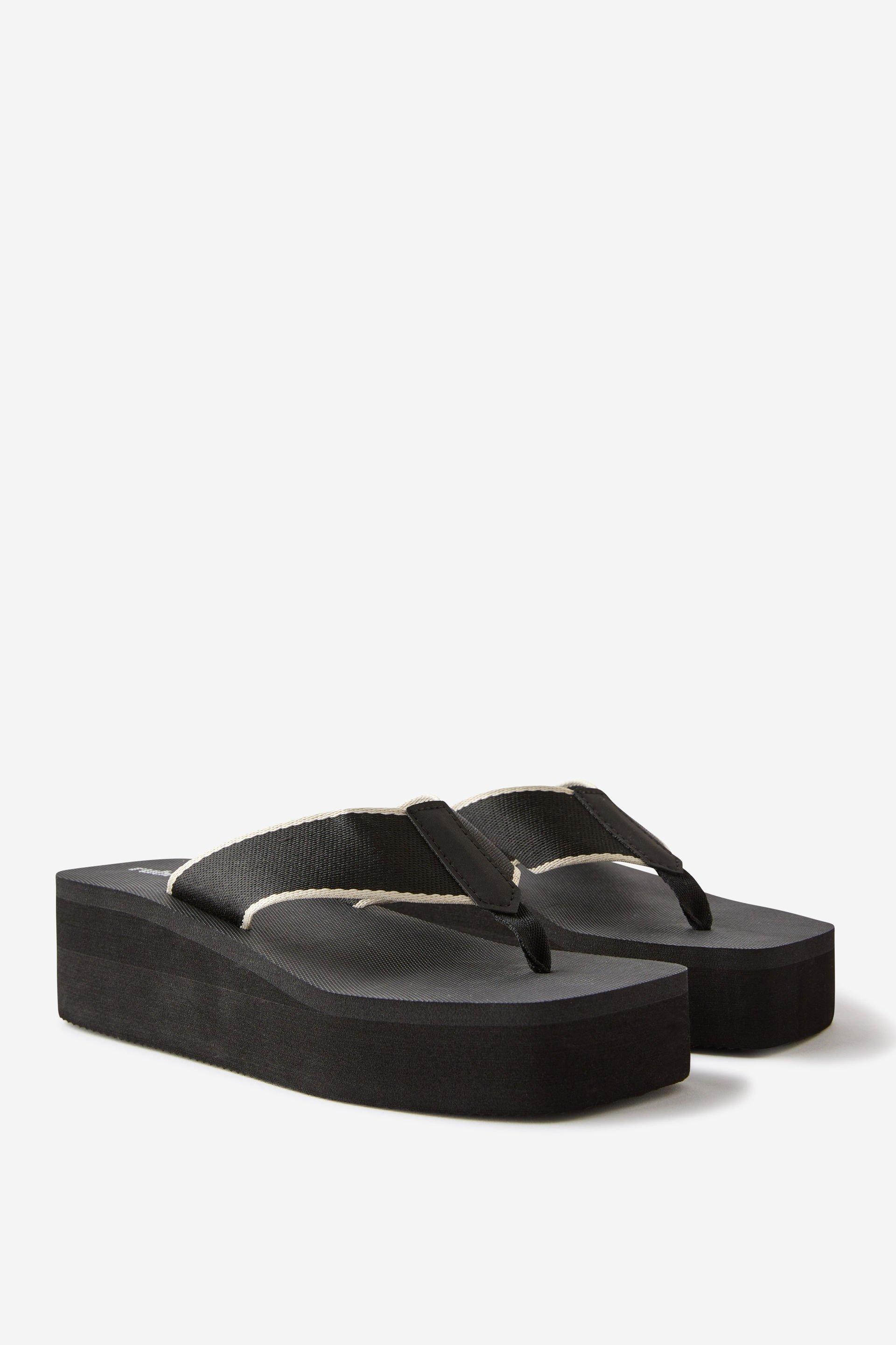 Square Toe Wedge Flip Flop Product Image