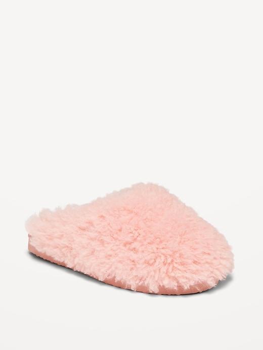 Faux Fur Mule Slippers for Women Product Image