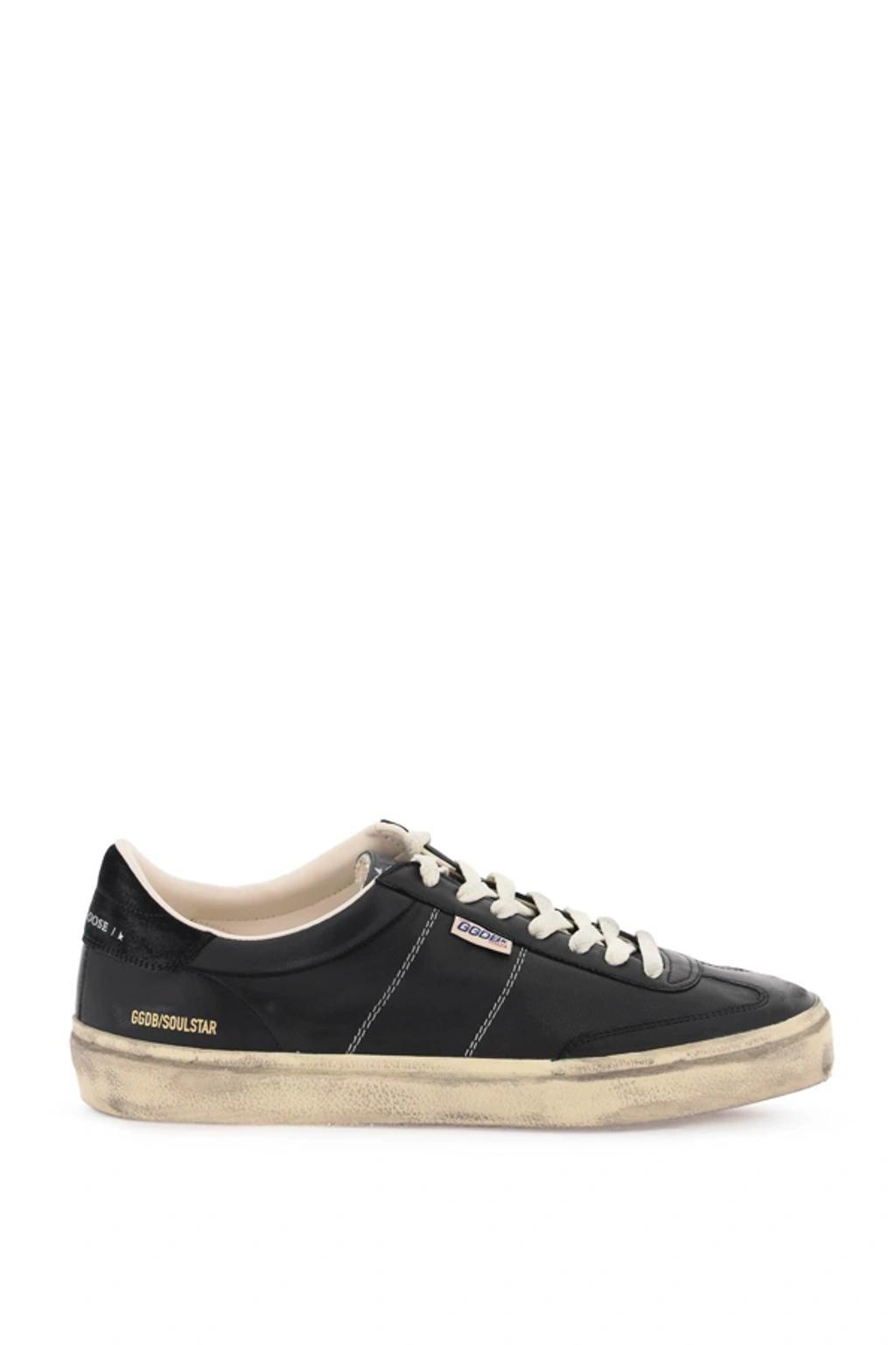 GOLDEN GOOSE Deluxe Brand Soul Star Lace In Black Product Image